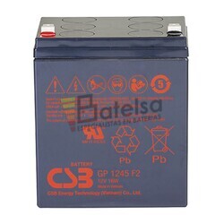 Batera SAI 12 Voltios 4,5 Amperios CSB GP1245