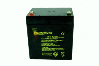 Batera SAI 12 Voltios 5 Amperios Energivm MV1250