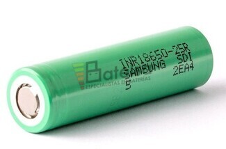 Batera Samsung 25R 18650 20 Amperios