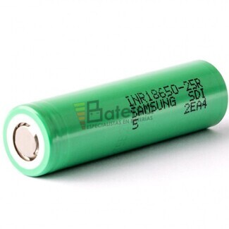 Batera Samsung INR18650 3.6 Voltios 2.500 mAh