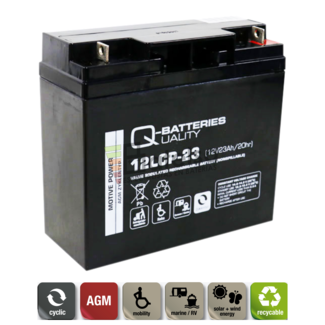Batera Scooter 12 Voltios 23 Amperios 12LCP-23