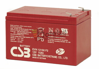 Batera Scooter Elctrico 12 Voltios 15 Amperios