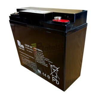Batera Silla Movilidad 12 Voltios 20 Amperios 6EVF-20 Long Way