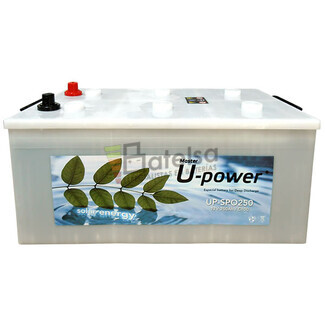 Batera Solar 12 Voltios 250 Amperios C- Mantenimiento