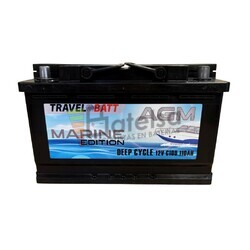 Batera Solar Edicin Nutica AGM 12 Voltios 110 Amperios TME110AGM
