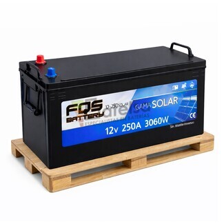 Bater�a Solar FQS250S-12 12V 250Ah de Alta Capacidad Sin Mantenimiento