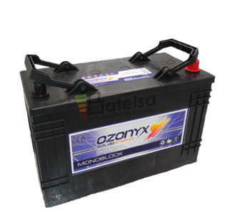 Batera Solar Ozonyx 12 Voltios 125 Amperios Sin Mant.OZX125.0