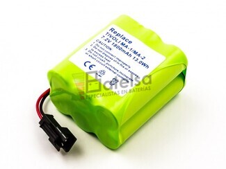 Batera Tivoli Audio PAL Radio, NiMH, 7,2V, 1800mAh, para MP3, MP4