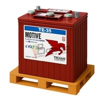 Bater�a Trojan TE35-GEL 6V 220Ah de Ciclo Profundo para N�utica y Plataformas Elevadoras