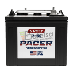 Batera Trojan Pacer 6 Voltios 244 Amperios T-105 P-105