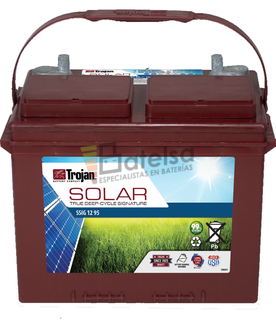 Batera Trojan Solar Signature SSIG 12 95 12 Voltios 87 Amperios C20 277 x 168 x 235mm