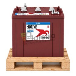 Bater�a Trojan T-125 6V 240Ah C20 de ciclo profundo