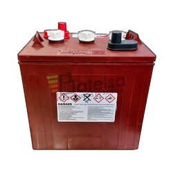 Batera Trojan T105 de Ciclo Profundo 6 Voltios 225Ah para Elevadores Industriales