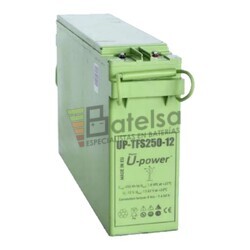 Batera U-Power AGM de 12 V y 250 Ah TFS250-12
