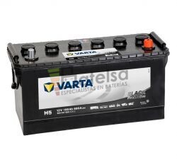 Batera VARTA 12 Voltios 100 Ah Promotive Black 600 047 060 Ref.H5 EN 600A 413X175X220