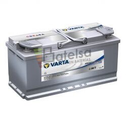 Batera VARTA 12 Voltios 105 Ah Profesional Dual Purpose AGM 840 105 095 Ref.LA105 EN 950A 394X175X190