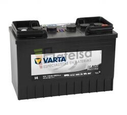 Batera VARTA 12 Voltios 110 Ah Promotive Black 610 047 068 Ref.I4 EN 680A 347X173X234