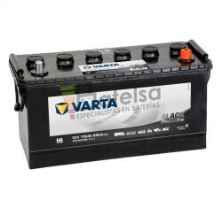 Batera VARTA 12 Voltios 110 Ah Promotive Black 610 050 085 Ref.I6 EN 850A 413X175X220