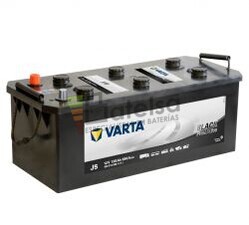 Batera VARTA 12 Voltios 130 Ah Promotive Black 630 014 068 Ref.J5 EN 680A 514X218X208