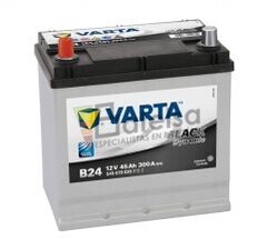 Batera VARTA 12 Voltios 45 Ah Black Dynamic 545 079 030 Ref.B24 EN 300A 219X135X225