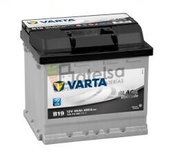 Batera VARTA 12 Voltios 45 Ah Black Dynamic 545 412 040 Ref.B19 EN 400A 207X175X190