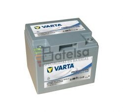 Batera VARTA 12 Voltios 50 Ah Profesional Deep Cycle AGM 830 050 035 Ref.LAD50B EN 318A 198X166X171