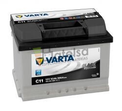 Batera VARTA 12 Voltios 53 Ah Black Dynamic 553 401 050 Ref.C11 EN 500A 242X175X175