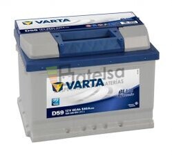 Batera VARTA 12 Voltios 60 Ah Blue Dynamic 560 409 054 Ref.D59 EN 540A 242X175X175