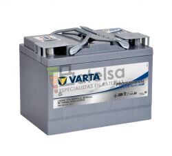 Batera VARTA 12 Voltios 60 Ah Profesional Deep Cycle AGM 830 060 037 Ref.LAD60A EN 340A 265X166X188