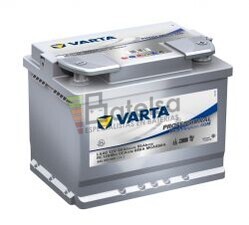 Batera VARTA 12 Voltios 60 Ah Profesional Dual Purpose AGM 840 060 068 Ref.LA60 EN 680A 242X175X190