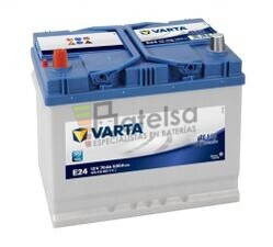 Batera VARTA 12 Voltios 70 Ah Blue Dynamic 570 413 063 Ref.E24 EN 630A 261X175X220