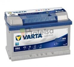 Batera VARTA START-STOP 12 Voltios 65 Ah Blue Dynamic EFB 560 500 065 Ref.D54 EN 650A 278X175X175