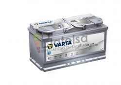 Batera VARTA START-STOP 12 Voltios 95 Ah Silver Dynamic AGM 595 901 085 Ref.G14 EN 850A 353X175X190