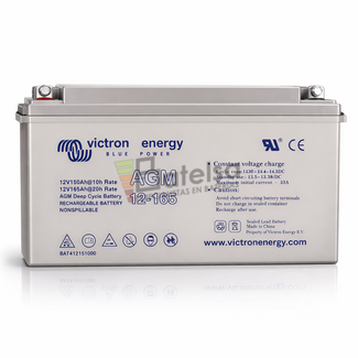 Bater�a Victron Energy AGM Deep Cycle 12 Voltios 165 Amperios (C20) M8