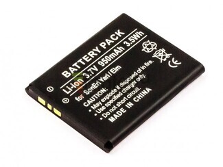 Bateria Yari, Elm, Li-ion, 3,7V, 950mAh, 3,5Wh, para telefonos Sony Ericsson