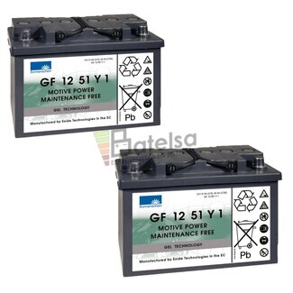 Bateras 12V 56A Gel Dryfit GF12051Y1