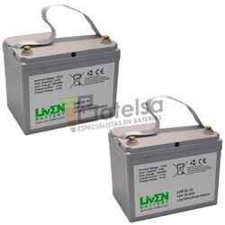 Bateras de Litio Scooter 12 Voltios 32 Amperios LVIF32-12