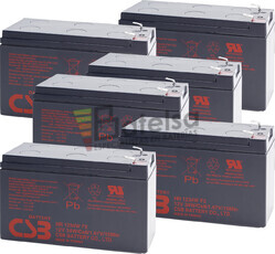 Bateras de reemplazo CSB GP1272F2 para SAI Pack 6 Bateras