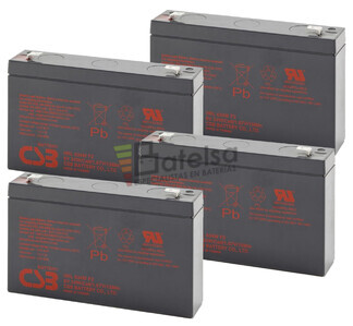 Bateras para SAI CYBERPOWER PR1000LCDRM1U