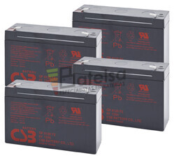 Bateras para SAI ELGAR SPR350 4xGP6120