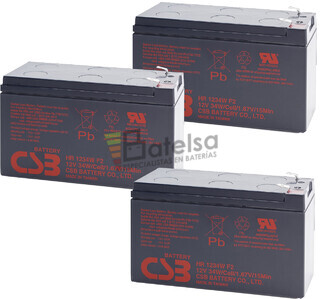 Bateras para SAI OPTI-UPS PS1500B-RM