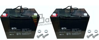 Bateras especial Scooter 12 Voltios 55 Amperios