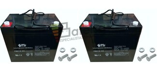 Bateras especial Silla de Ruedas 12 Voltios 55 Amperios PBC12-55