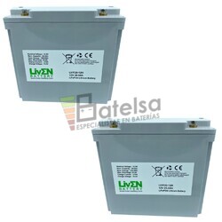 Bater�as Litio 24 Voltios 20 Amperios LVIF20-12H