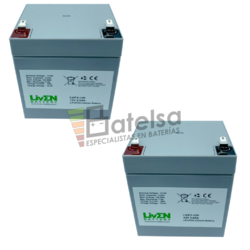 Bater�as Litio 24 Voltios 5 Amperios LVIF5-12