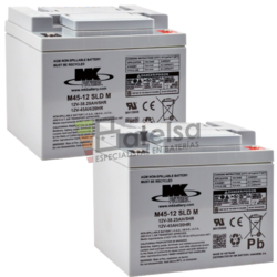 Bateras MK M45-12SLD M 12 Voltios 45 Amperios