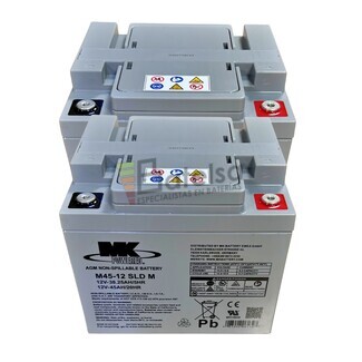 2 Bateras MK M45-12SLD M 12 Voltios 45 Amperios