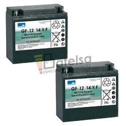 Bateras Movilidad 12V 14A Gel Dryft GF1214YF