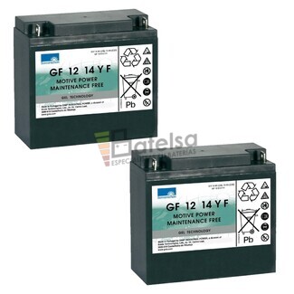 Bateras Movilidad 12V 14A Gel Dryft GF1214YF