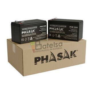 Bater�as para SAI Phasak Conqueror Pro Online PH 8010